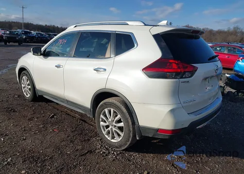 2019 Nissan Rogue Sv из США, поврежденный, VIN KNMAT2MV6KP519514
